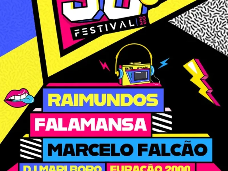 Imagem 90’s Festival | Raimundos, Falamansa e Marceli Falcão