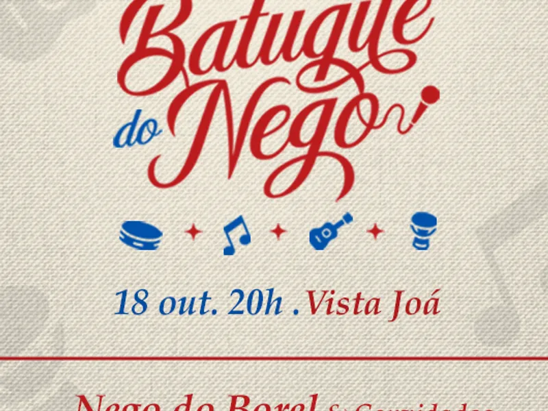 Imagem BATUQUE DO NEGO