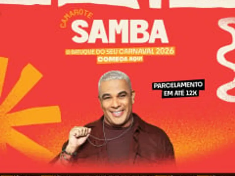Imagem Camarote Samba 2026 com Billy SP Acesso II