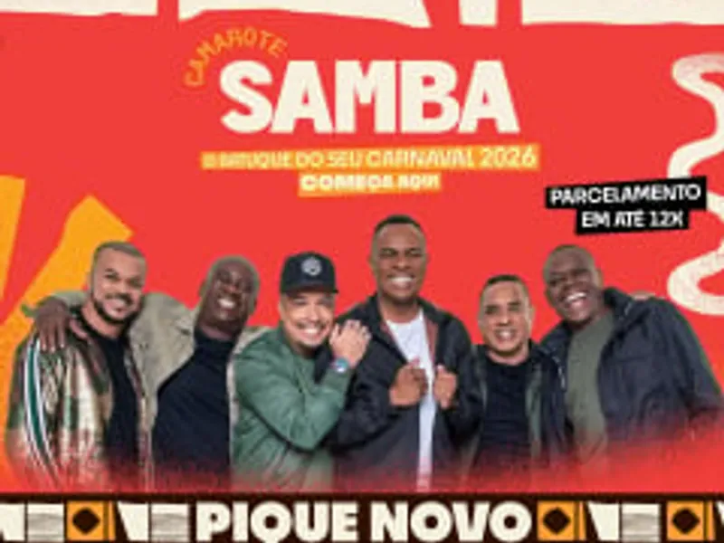 Imagem Camarote Samba 2026 com Pique Novo Acesso I