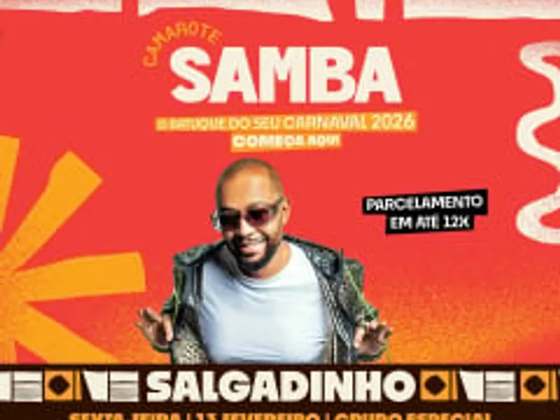Imagem Camarote Samba 2026 com Salgadinho Grupo Especial