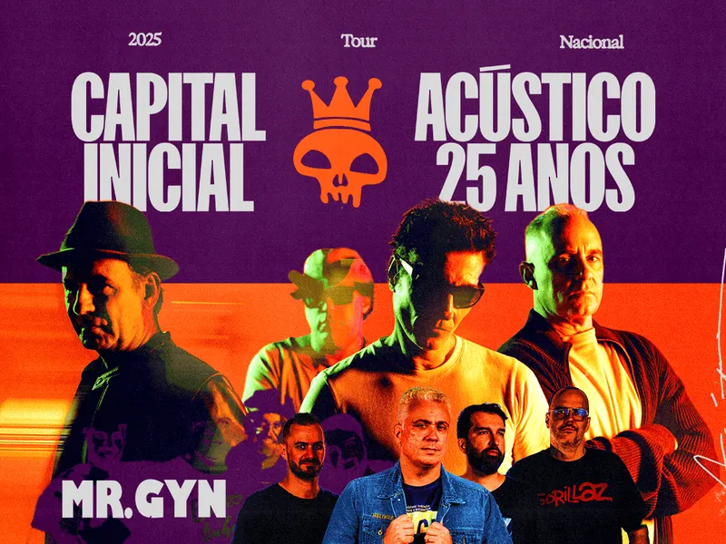 Imagem CAPITAL INICIAL  ACÚSTICO 25 ANOS | CATALÃO-GO