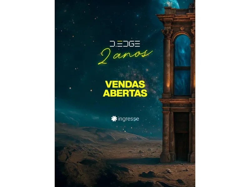 Imagem D-EDGE RIO 2 ANOS APRESENTA