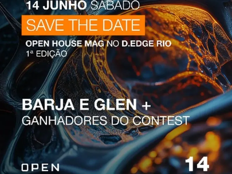 Imagem D-Edge Rio presents Open House Mag