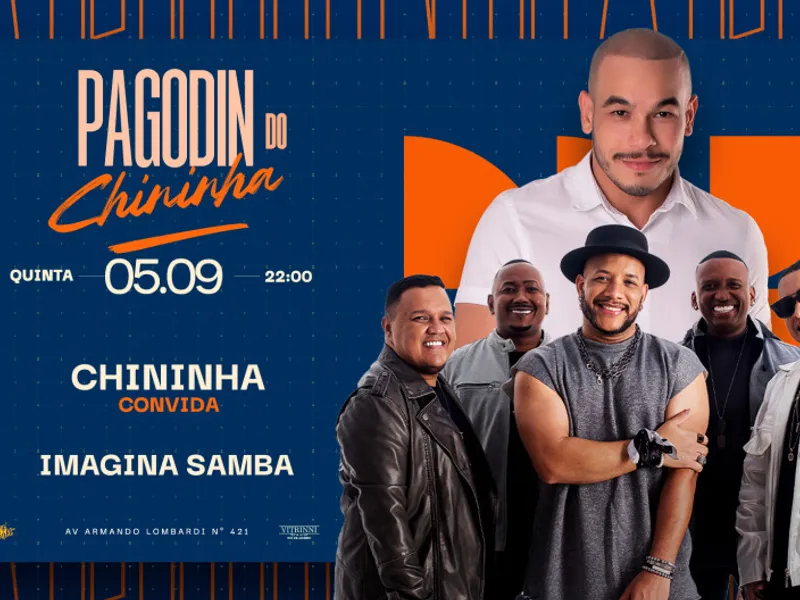 Imagem Pagodin da Vitrinni- Chininha Convida Imagina Samba