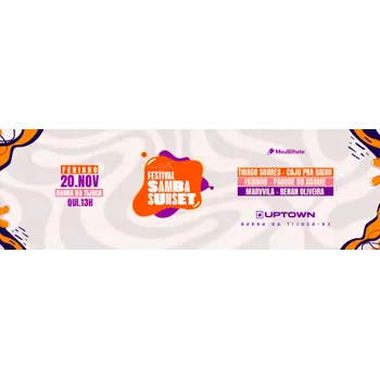 Imagem FESTIVAL SAMBA SUNSET