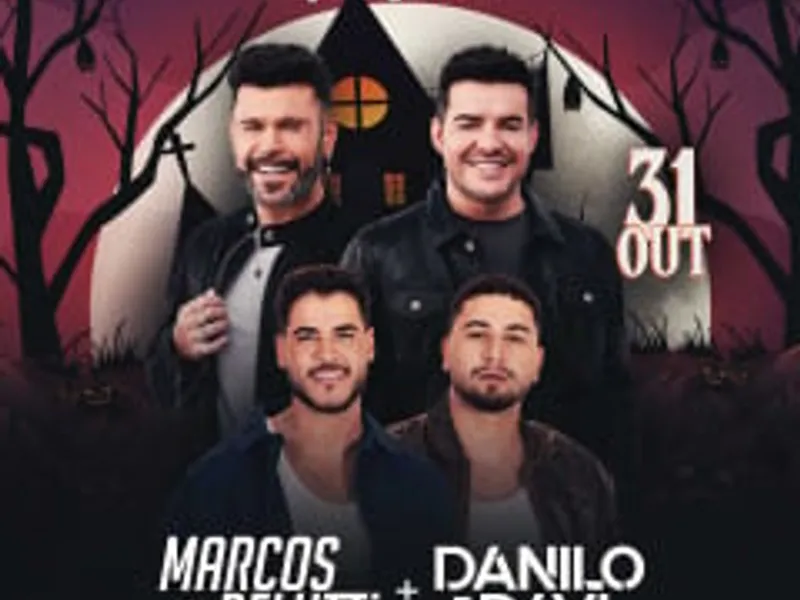 Imagem Marcos & Belutti e Danilo & Davi no Halloween do Villa