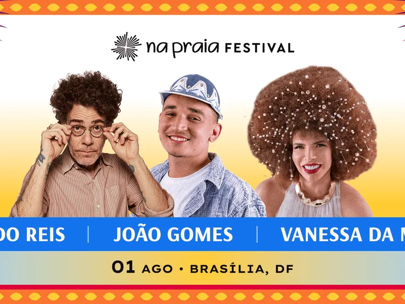 Imagem Nando Reis + João Gomes + Vanessa da Mata