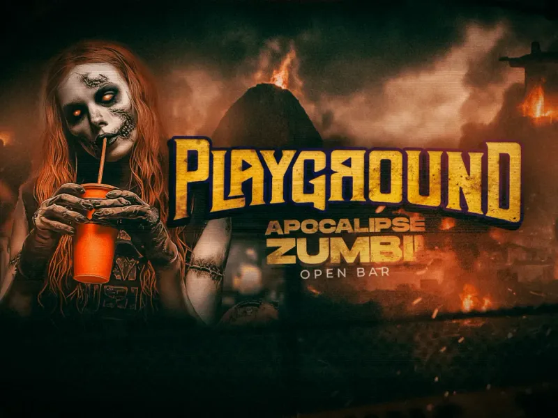 Imagem Playground: Apocalipse Zumbi | Open Bar + Open Games