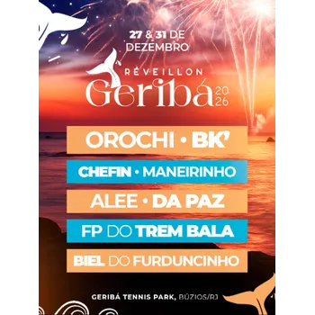 Imagem Réveillon Geriba Búzios 2026