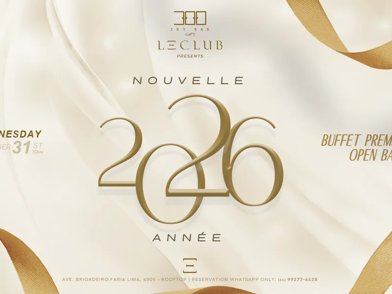 Imagem Reveillon LE CLUB 300 Sky Bar