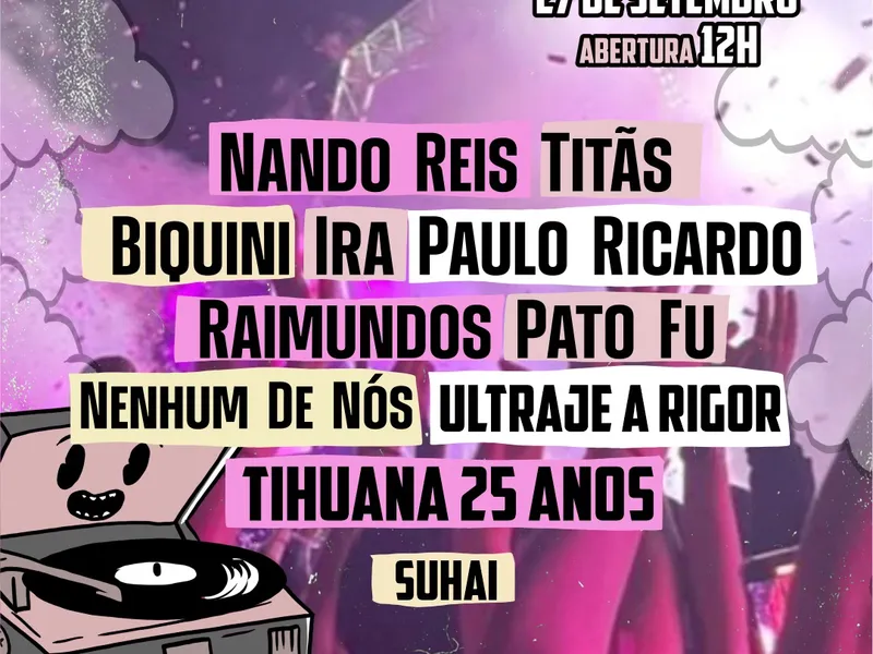 Imagem Somos Rock - Edição 40 anos da Rádio Rock