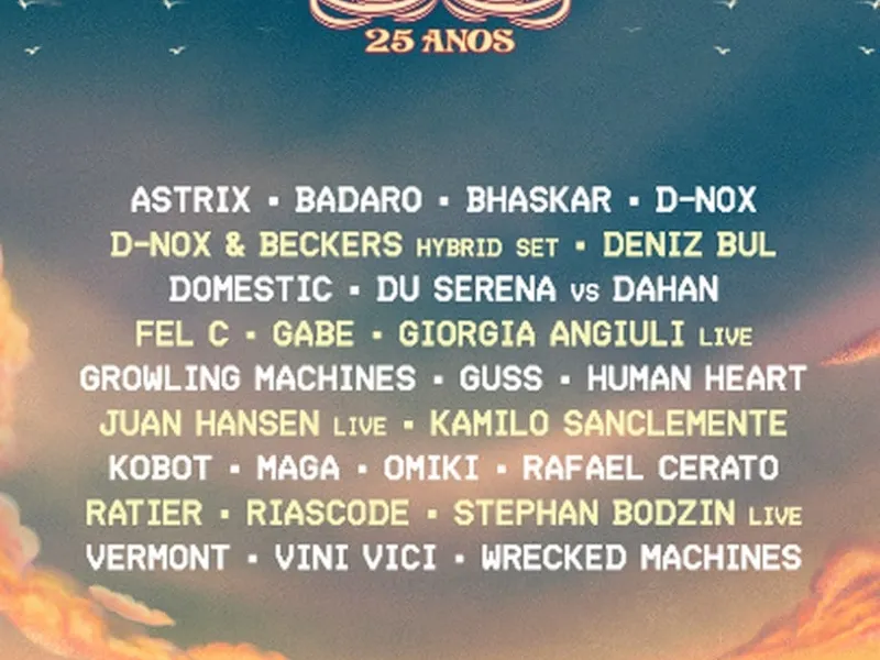 Imagem Tribe 25 anos